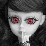 Готический наряд для куклы