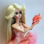 Платье-цветок. Одежда  для кукол своими руками