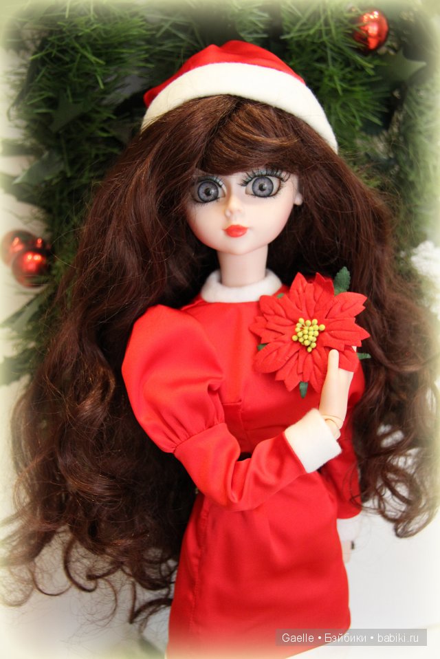 Рождественский костюм для куклы (фото 6)