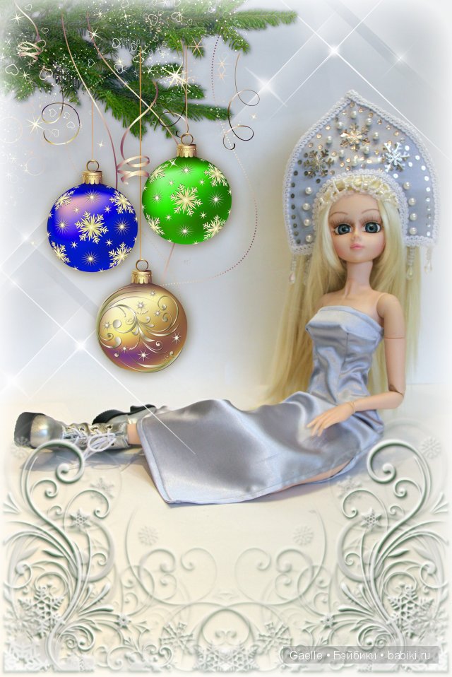 Новогодняя снегурочка