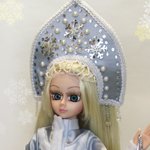 Новогодняя снегурочка