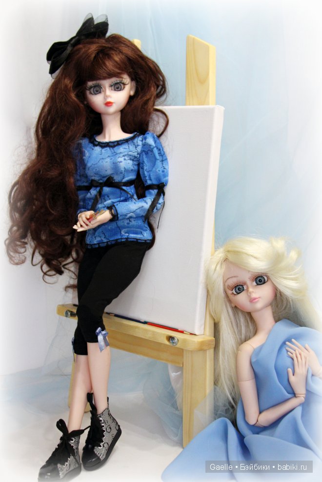 Куклы рисуют — Одежда и обувь для кукол своими руками: фото (фото 7)