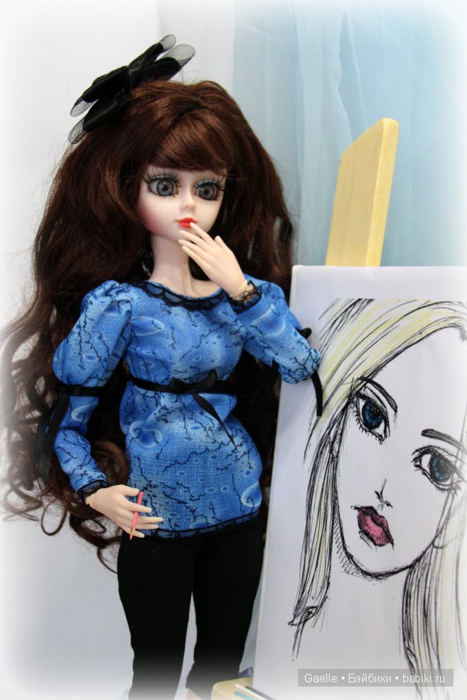 Куклы рисуют — Одежда и обувь для кукол своими руками: фото (фото 5)