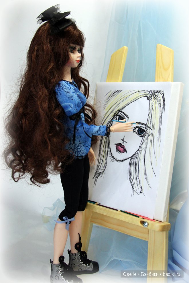 Куклы рисуют — Одежда и обувь для кукол своими руками: фото (фото 3)