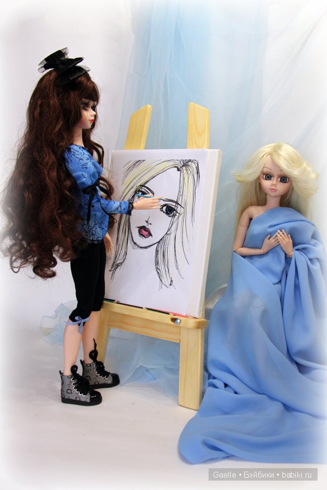 Куклы рисуют — Одежда и обувь для кукол своими руками: фото