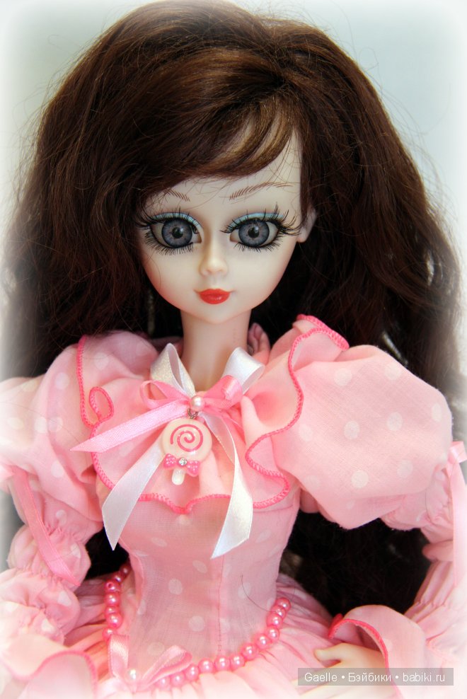 Зефирное платье — Одежда и обувь для кукол своими руками: фото