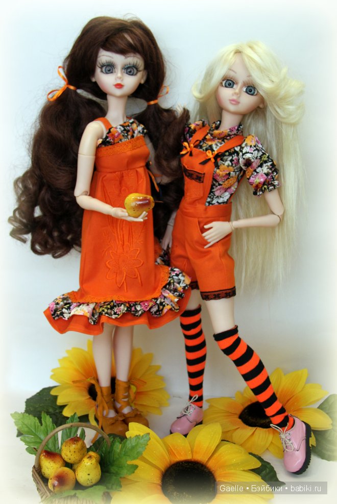 Оранжевое лето в зимний день