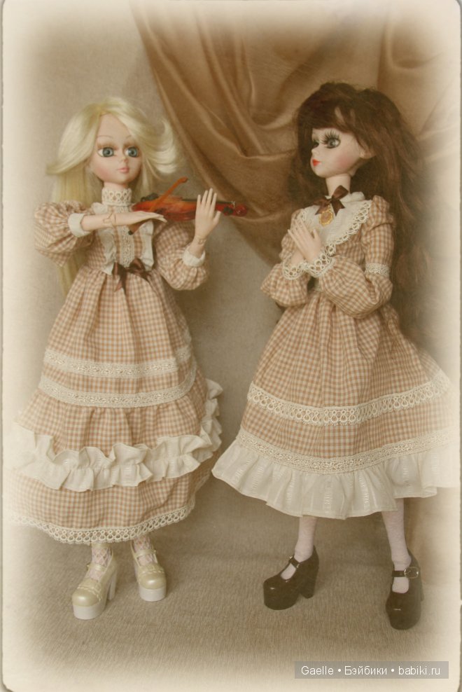 Время назад. Ретро-наряды для кукол | Бэйбики Время назад. Ретро-наряды для кукол