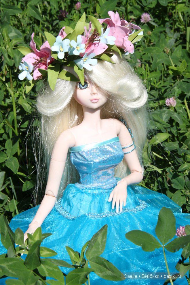 Юбочка-Василек — Одежда и обувь для кукол своими руками: фото