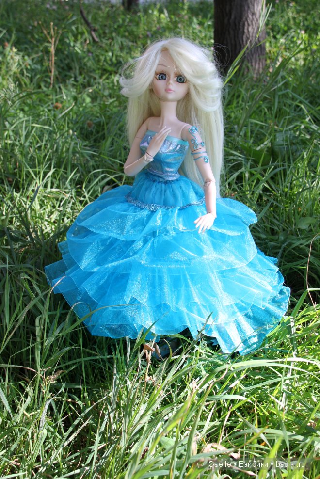 Юбочка-Василек — Одежда и обувь для кукол своими руками: фото (фото 4)