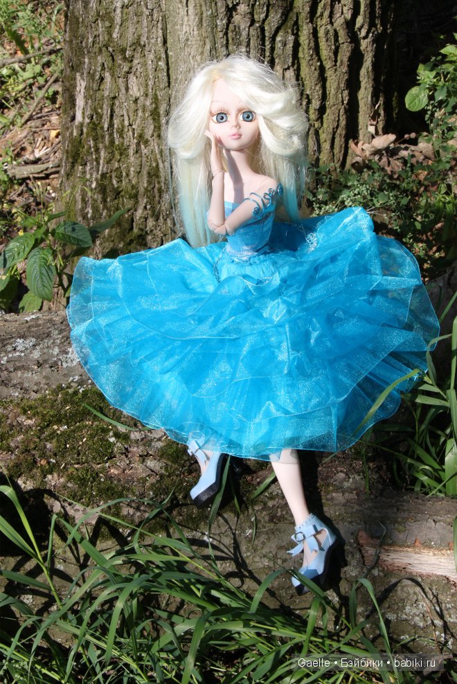 Юбочка-Василек — Одежда и обувь для кукол своими руками: фото (фото 6)