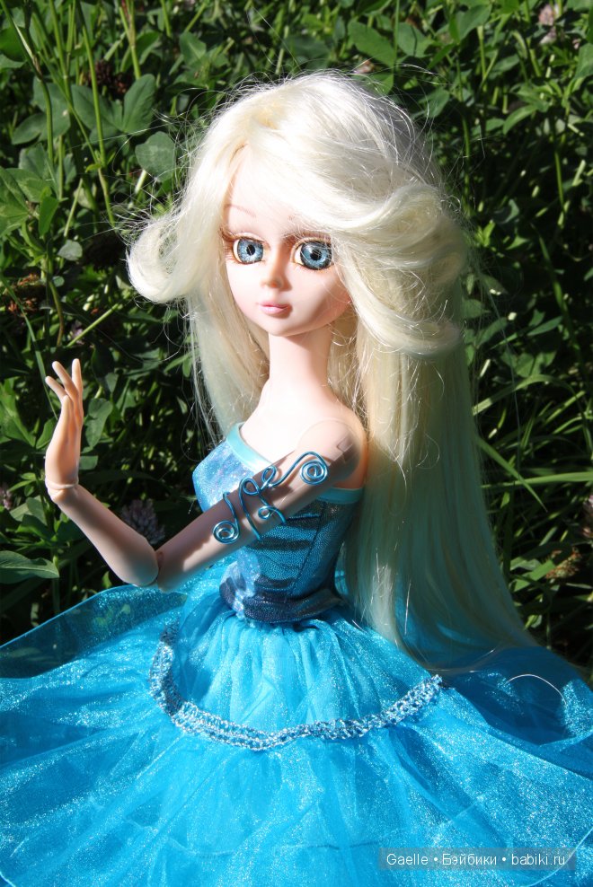 Юбочка-Василек — Одежда и обувь для кукол своими руками: фото (фото 8)