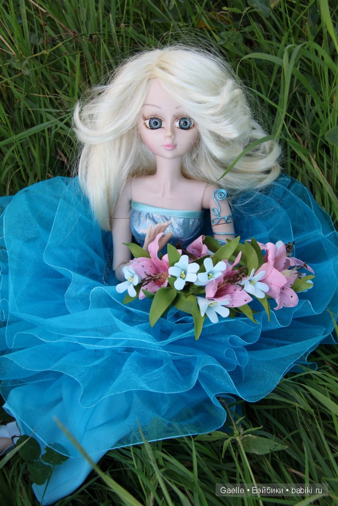 Юбочка-Василек — Одежда и обувь для кукол своими руками: фото (фото 2)