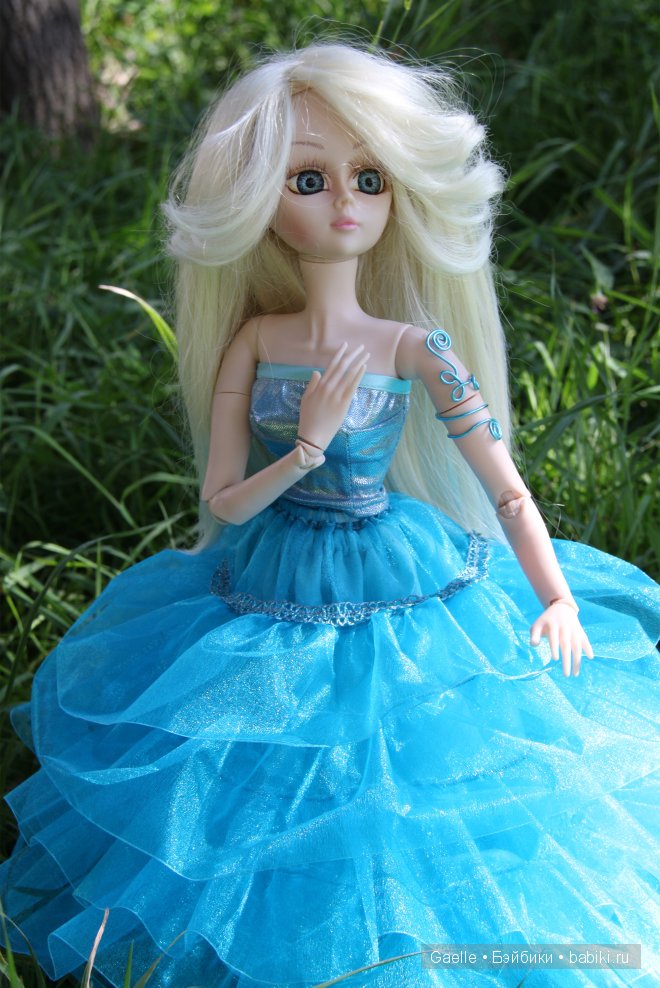 Юбочка-Василек — Одежда и обувь для кукол своими руками: фото (фото 5)