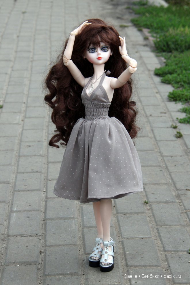 Летний сарафанчик | Бэйбики Летний сарафанчик — Одежда и обувь для кукол своими руками: фото (фото 7)