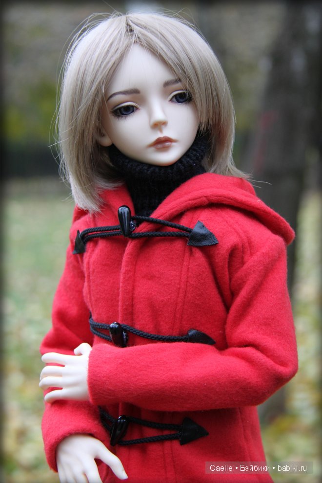 Яркая осень. Мужское пальто для BJD (фото 5)