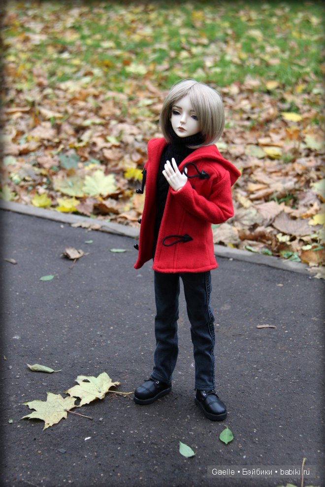 Мужское пальто для BJD