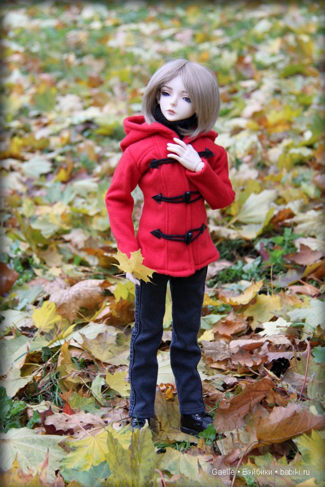 Яркая осень. Мужское пальто для BJD (фото 3)