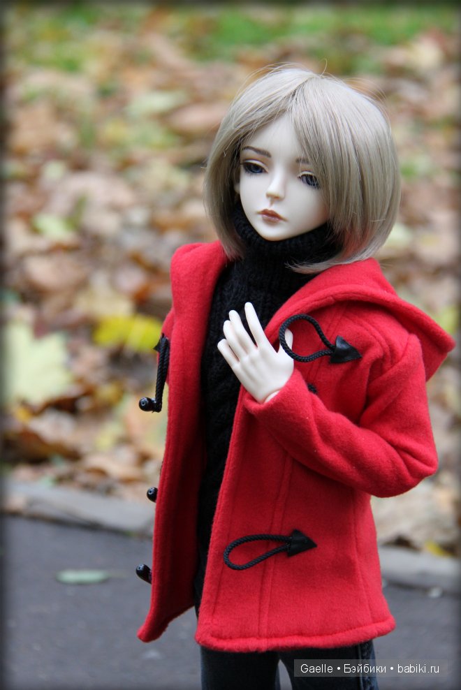 Яркая осень. Мужское пальто для BJD (фото 4)