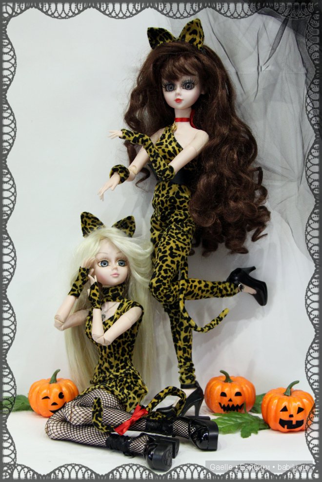 Halloween у кукол. Карнавальные кукольные костюмы