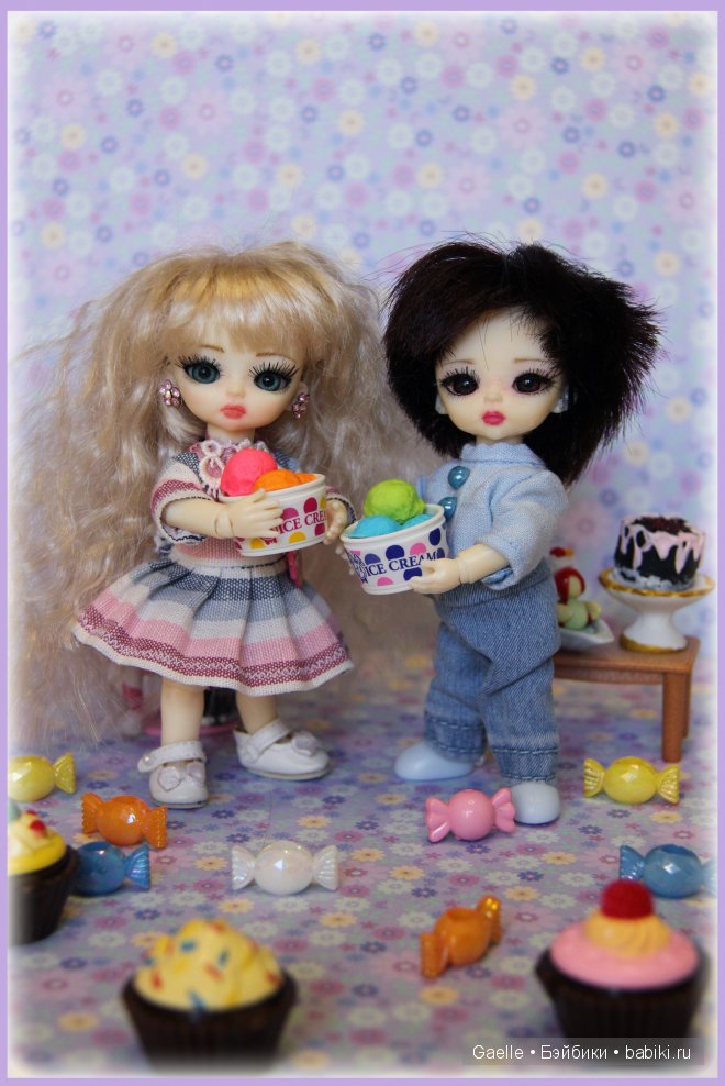 Маленькие сладкоежки — Одежда и обувь для кукол своими руками: фото (фото 3)