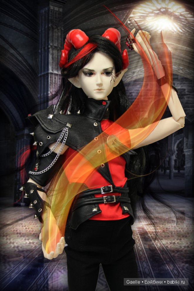 Моя новая кукла. Огненный Демон (фото 6)