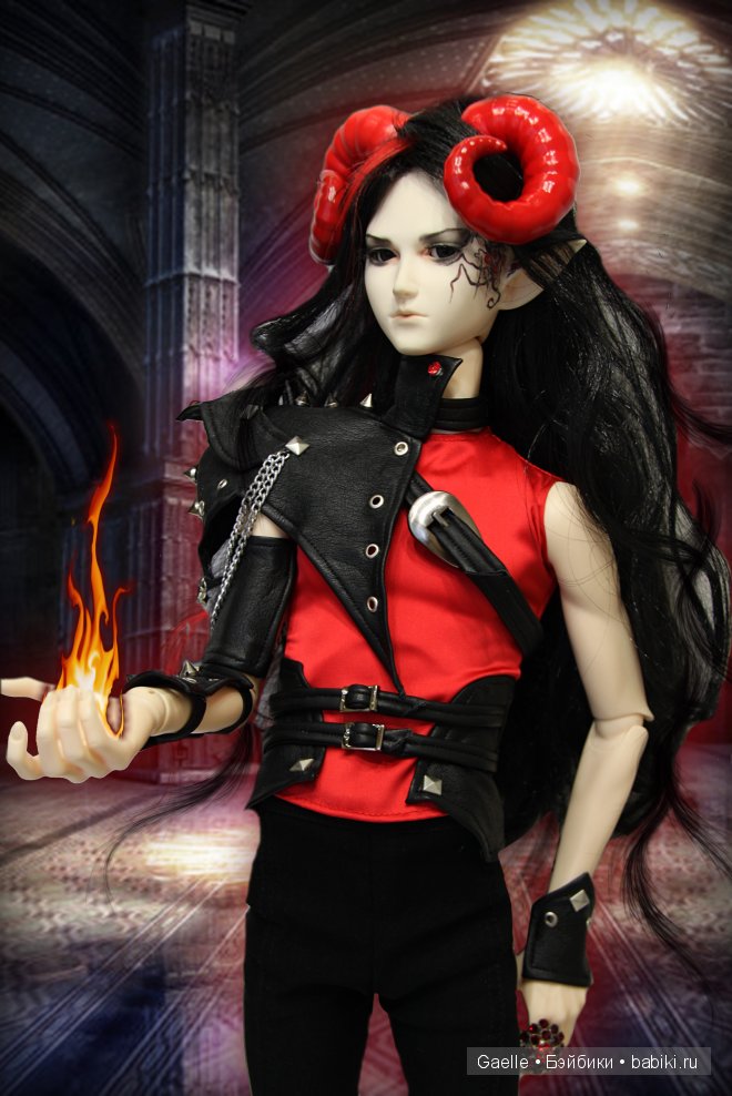 Моя новая кукла. Огненный Демон (фото 7)