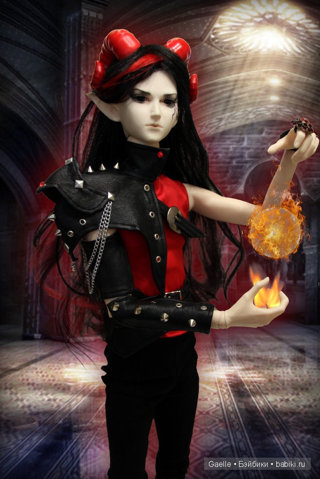 Моя новая кукла. Огненный Демон (фото 2)