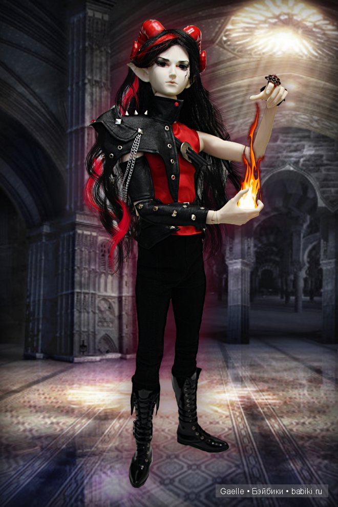 Моя новая кукла. Огненный Демон (фото 9)