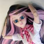 Розовая весна. Новый парик и платье для Звезды подиума