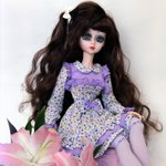 Свежесть лилий. Новое платье для Звезды подиума