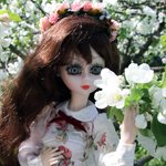 Яблочный цвет. Новое платье для куклы