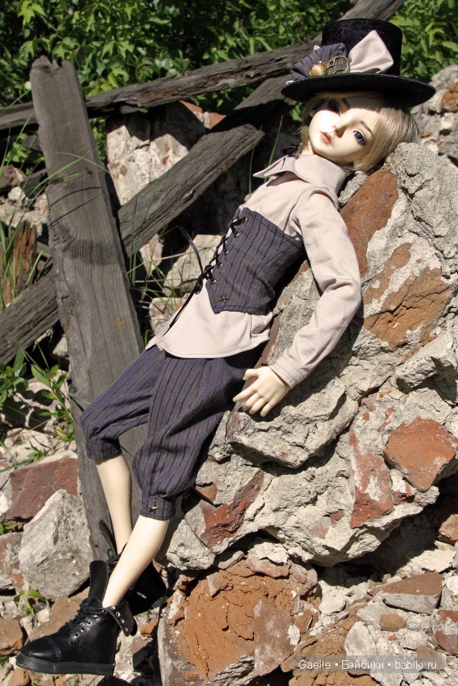 Ретро-стиль. Костюм на мальчика BJD | Бэйбики Ретро-стиль. Костюм на мальчика BJD (фото 6)