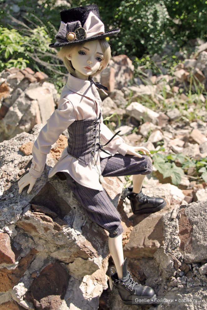 Ретро-стиль. Костюм на мальчика BJD | Бэйбики Ретро-стиль. Костюм на мальчика BJD (фото 4)