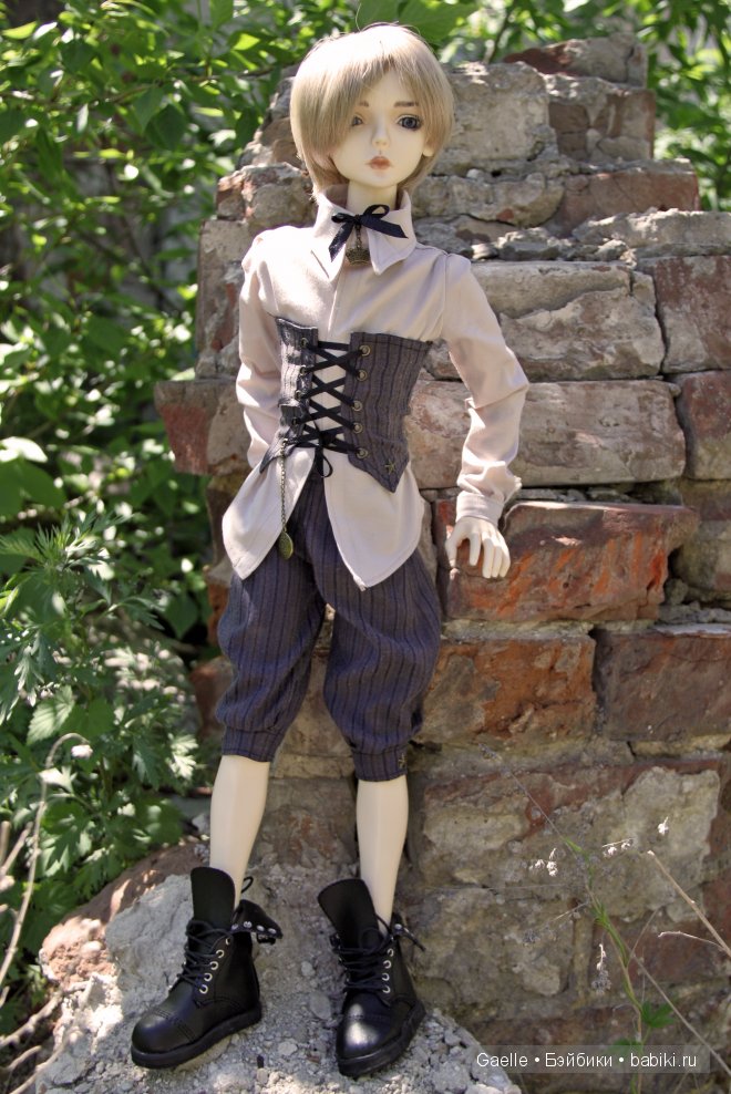 Ретро-стиль. Костюм на мальчика BJD | Бэйбики Ретро-стиль. Костюм на мальчика BJD (фото 10)