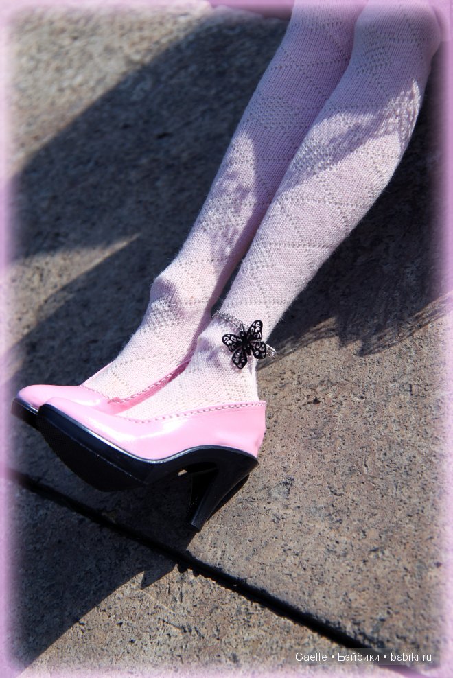 Черные бабочки. Легкий наряд для куклы (фото 6)