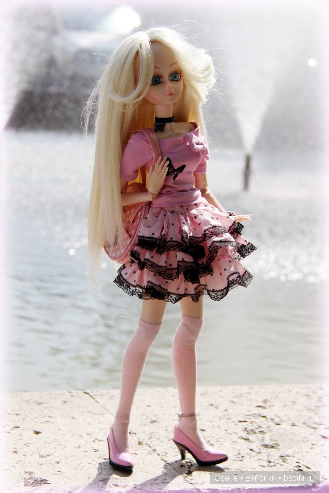 Черные бабочки. Легкий наряд для куклы (фото 2)