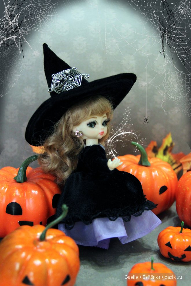 Костюм ведьмочки на Halloween | Бэйбики Костюм ведьмочки на Halloween (фото 5)