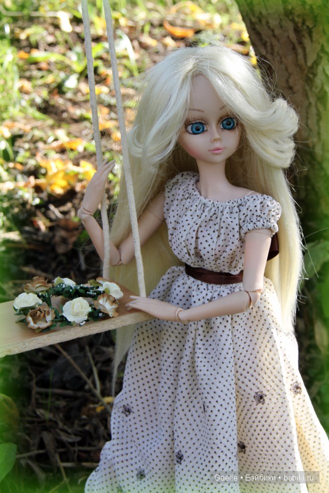 Легкий сарафан для куклы. Воспоминания о лете (фото 3)