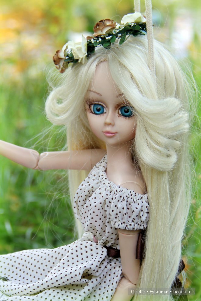 Легкий сарафан для куклы. Воспоминания о лете