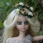 Легкий сарафан для куклы. Воспоминания о лете