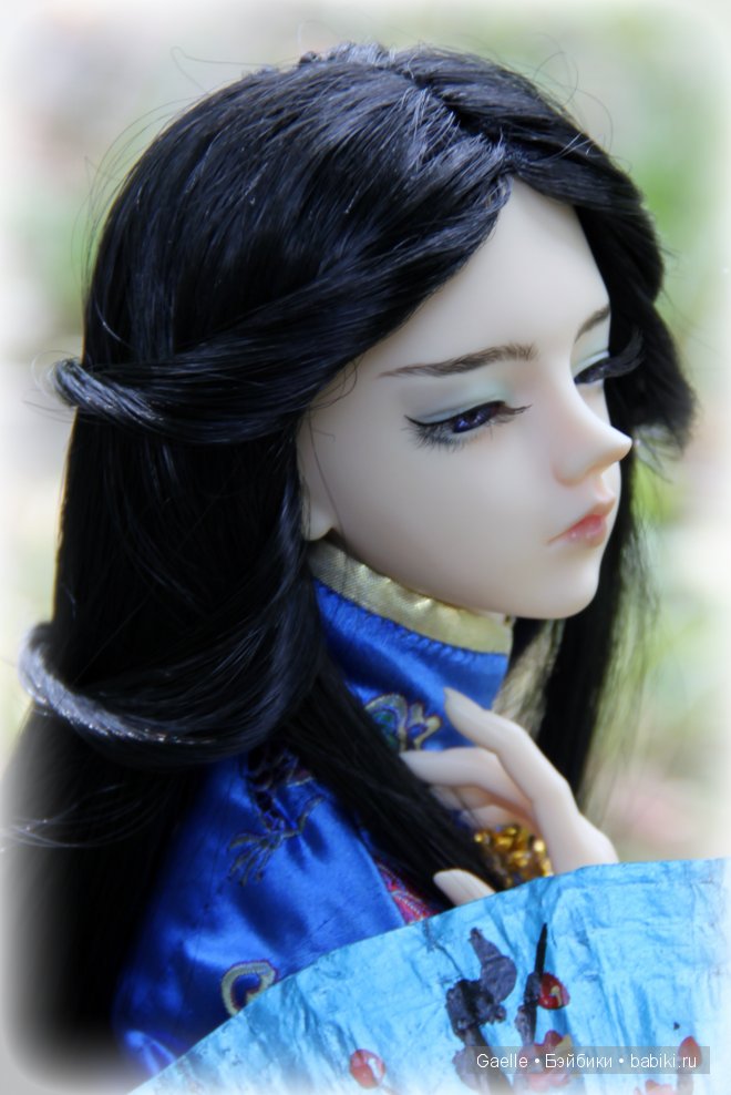 Китайское очарование. Чеонгсам для куклы BJD. AkagiDoll (фото 6)