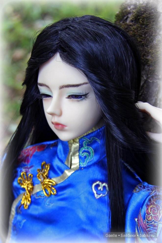 Китайское очарование. Чеонгсам для куклы BJD. AkagiDoll (фото 3)