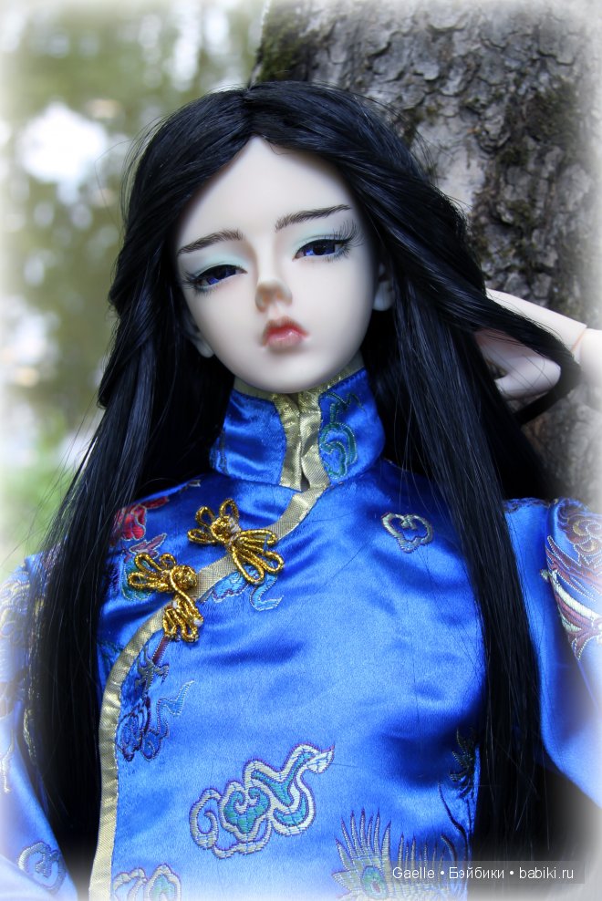 Чеонгсам для куклы BJD. AkagiDoll