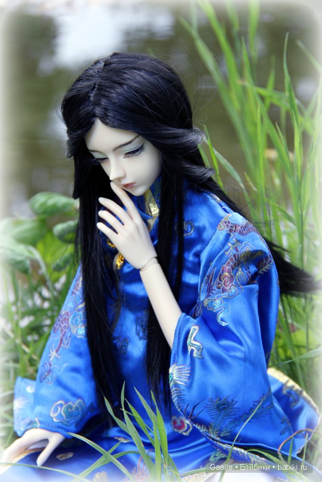 Китайское очарование. Чеонгсам для куклы BJD. AkagiDoll