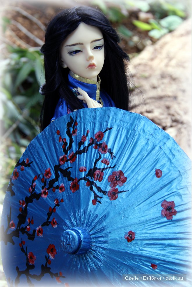 Чеонгсам для куклы BJD. AkagiDoll