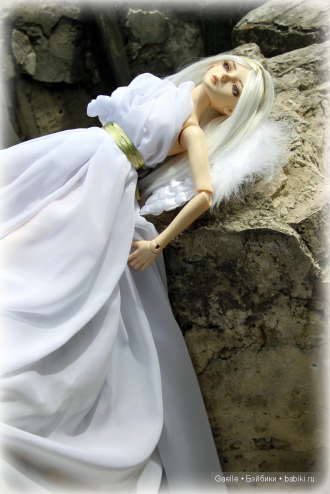 Ангел. Праздничный образ для куклы | Бэйбики Ангел. Праздничный образ для куклы (фото 9)