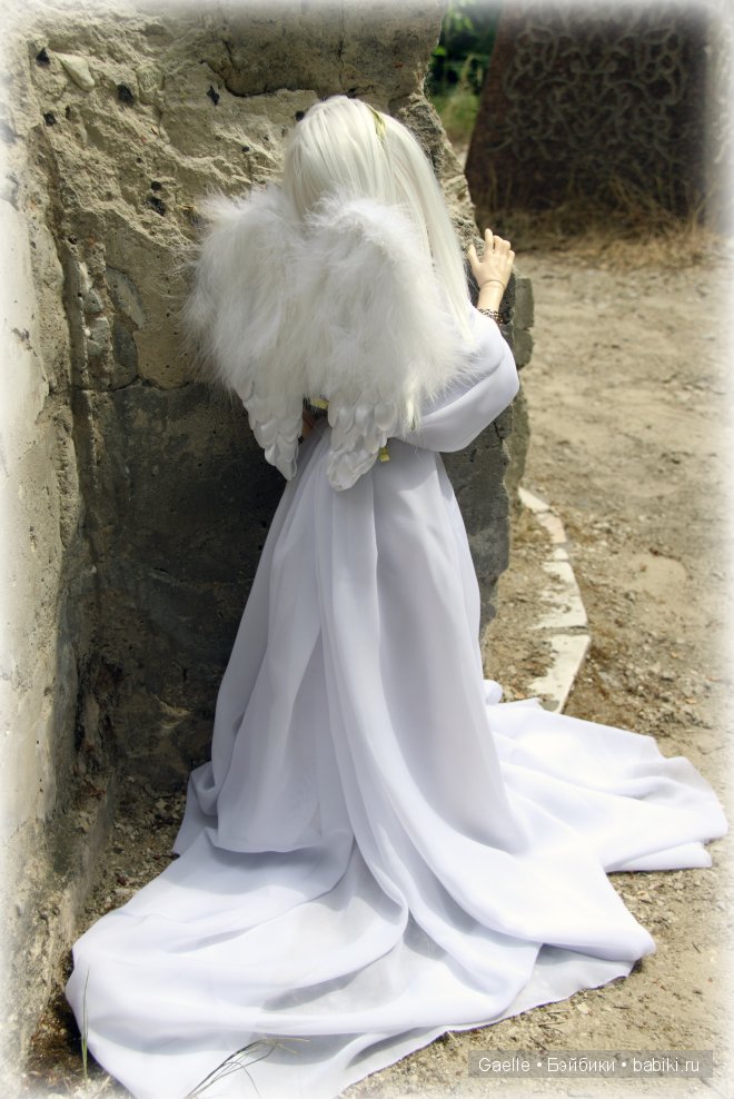 Ангел. Праздничный образ для куклы | Бэйбики Ангел. Праздничный образ для куклы (фото 3)