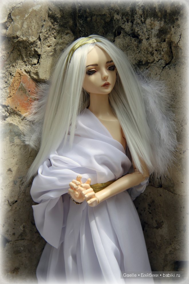 Ангел. Праздничный образ для куклы | Бэйбики Ангел. Праздничный образ для куклы (фото 2)