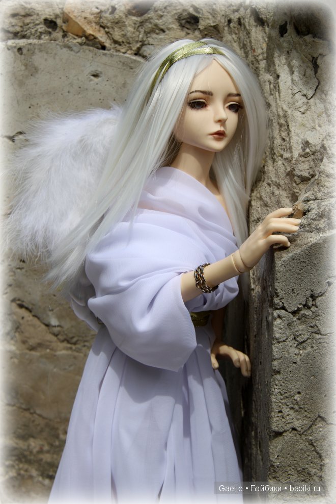 Ангел. Праздничный образ для куклы | Бэйбики Ангел. Праздничный образ для куклы (фото 4)